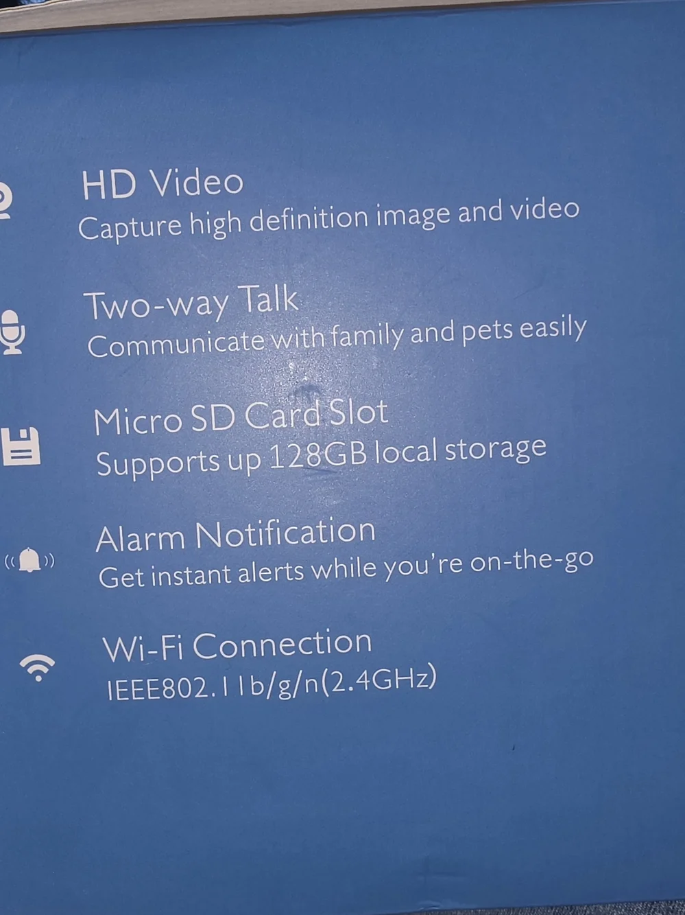 New White Solar Battery Wireless Security Camera - Outdoor WiFi PTZ